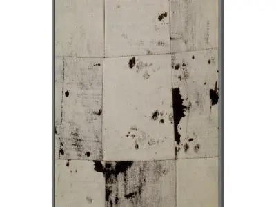 Abstract Painting Frame set 3D model 702