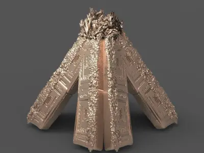 Hell pyramid Side 3D model