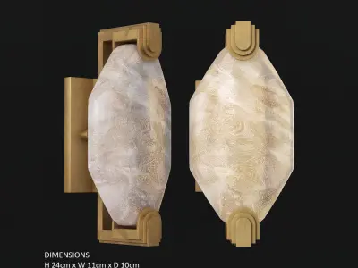 Fine Art Lamps Allison Paladino 3D model