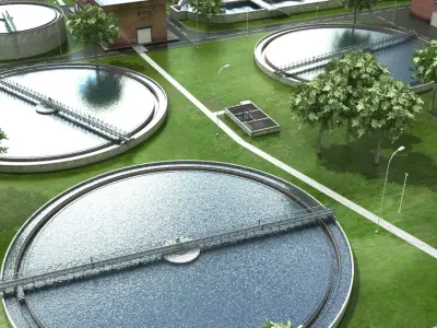  Realistic Water Treatment Plant 