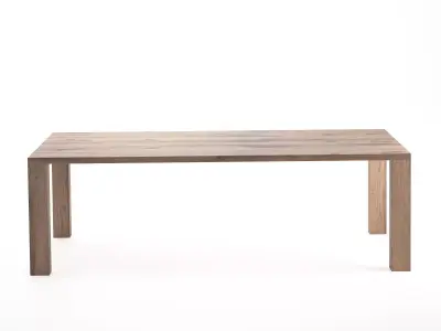 DS 777 Dining Table Wood 3D model