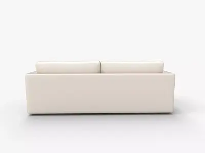 West Elm Haven XL Sofa Bench 3D model