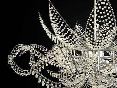 Ninfea Ceiling Lamp 3D model