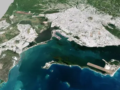 Cityscape Kingston Ontario Canada 3D model