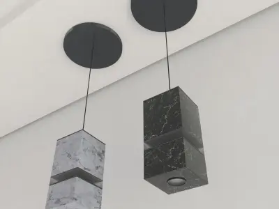 Pendant Light - 05 3D model