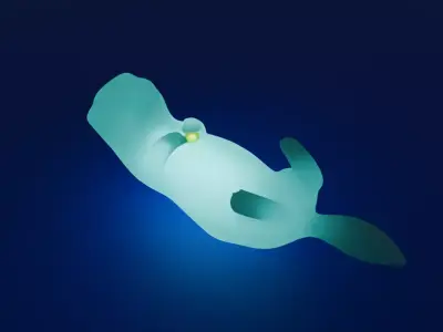 Sea Otter Indirect Lighting 3D model