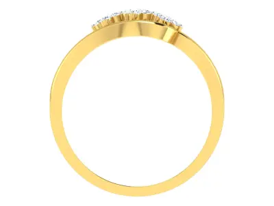 Women Ring  Render 3dm STL OBJ FBX Details 3D print model 273