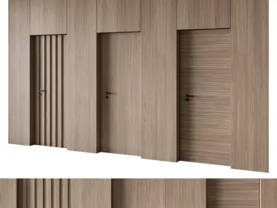 Door set 16 3D model