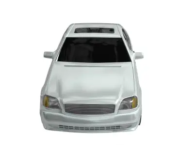 Car Sedan 2 Door Luxury 3D model