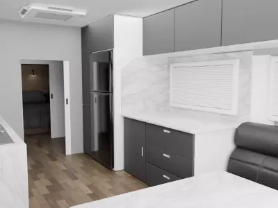 CARAVANS 226 RV Detailed 3D Model Quality Exterior  Interior  3D model