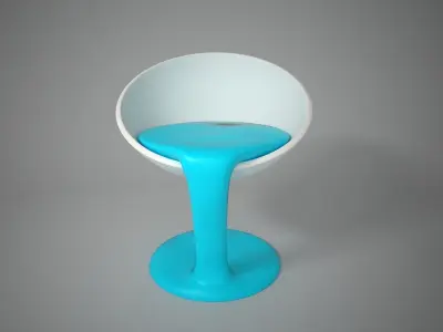 09 MELTHING CHAIR  3D model