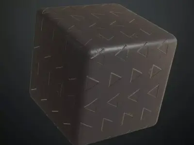 Triangle Studs PBR Seamless Texture