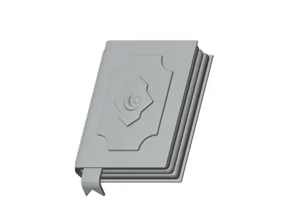 islamic quran Low-poly 3D model