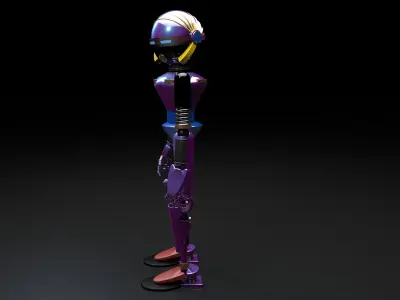 Humanoid HI resolution 3D model