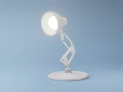 Pixar Lamp  Free 3D model