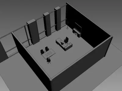 office interior md1299 a07 3D model