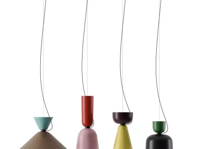 Alphabeta Pendant light by HEM 3D model