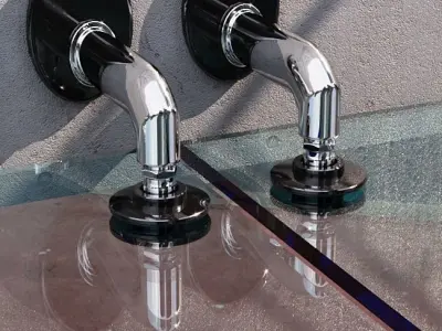 GLASS CANOPY NO2 A 3D model