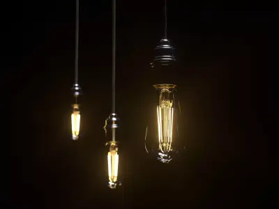 Light bulb Free 3D model