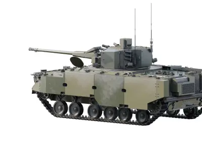 2S38 Derivatsiya-PVO 3D model