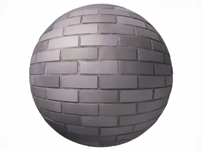 Dark grey brick wall texture Texture