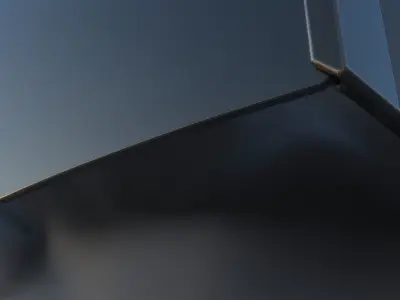 KENZO style fashion sci fi glasses  3D model