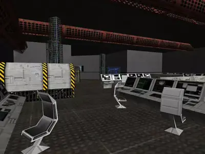 Science labs pack Low-poly 3D model