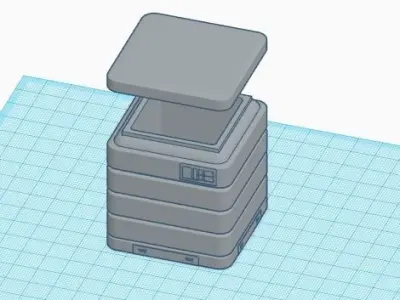 Far Away Galaxy Cargo Crate 3D print model