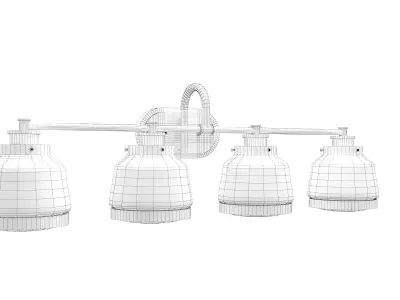 Judson 4-Light Bath Vanity Wall Light 3D model