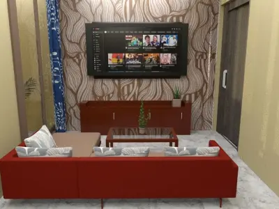 House Interior Free 3D model purchase