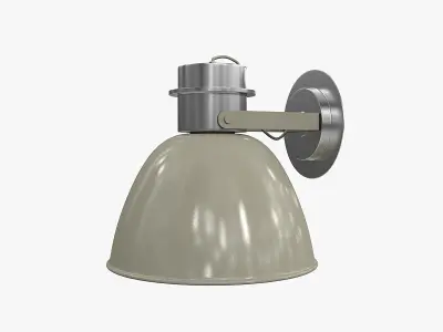 Light Heimelig Wandlampe Metall Grau 3D model