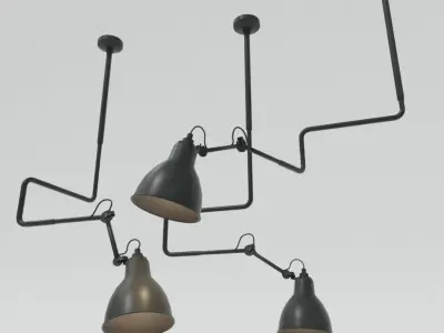 Lamp Gras N 312 L Free 3D model