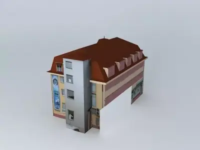 Bookstores Panth Rei Free 3D model