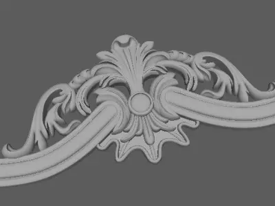 dekor decorative ornate molding 3D model