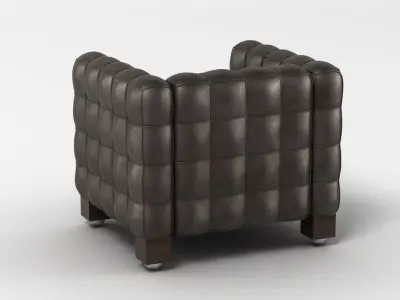 Josef Hoffman Cubis Chair 3D model