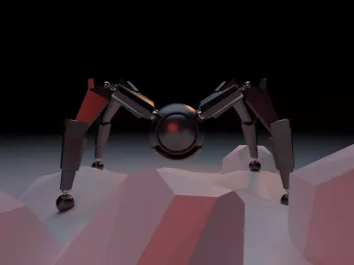 Arc Raiders Stylized Leaper 3D model