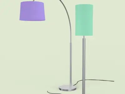 Floor Lamps 3D model