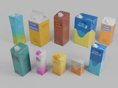  Beverage Carton Full 20-Pack - Customizable Collection 