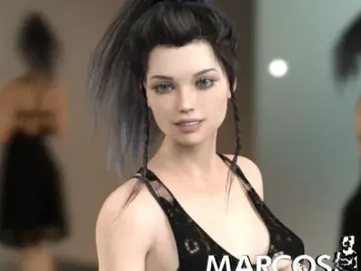 Ana Paula for Genesis 8 Female 3D model