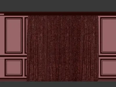 Curtain Set 59 3D model