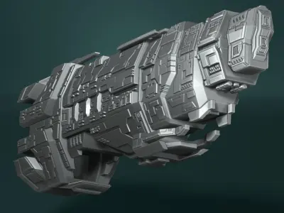Marathon cruiser halo 3D print model
