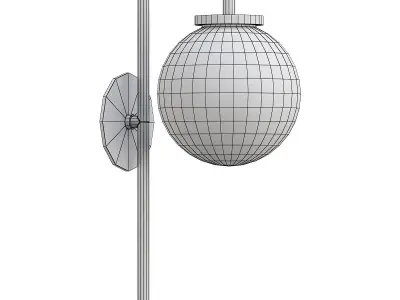BIG BULB WALL LIGHT - CTO LIGHTING 3D model