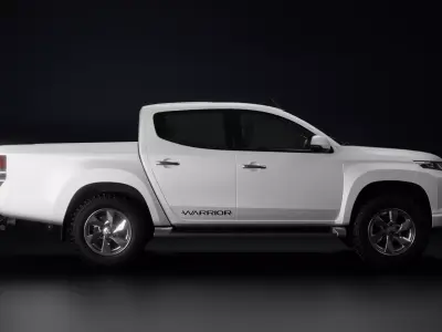 Mitsubishi L200 Pickup Truck 3D Model 3D model