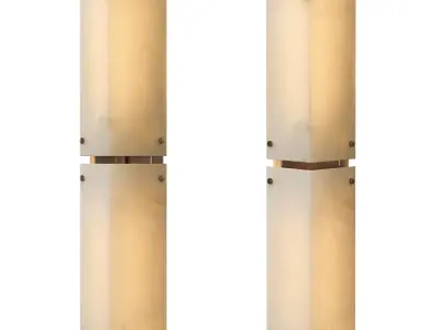 REYNARD ALABASTER GRAND SCONCE 3D model