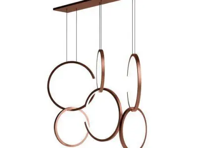 RING chandelier 3D model