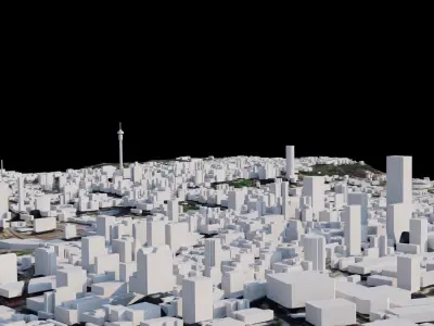 Johannesburg - South Africa 3D model