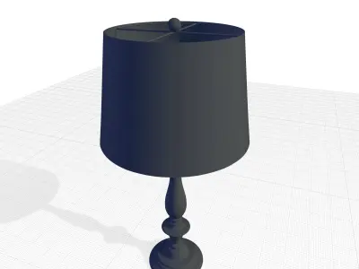 Triggs Table Lamp Light Set 3D model