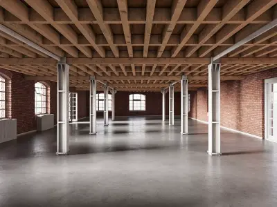 Photorealistic English Brick Interior 3ds Max Corona 9 3D model
