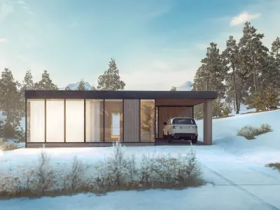 Lumion 12 winter scene  3D model