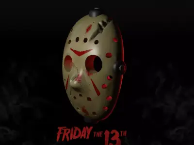 Jason mask 3D print model